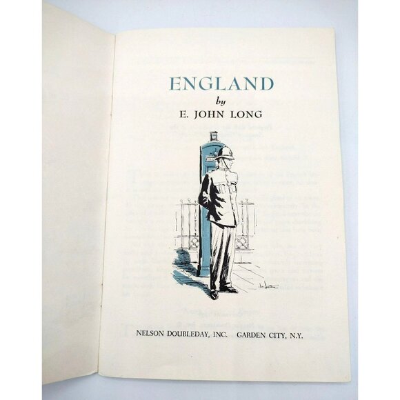 Vintage 1956 Queen Elizabeth England Around the World Program Book Princess - Picture 2 of 15